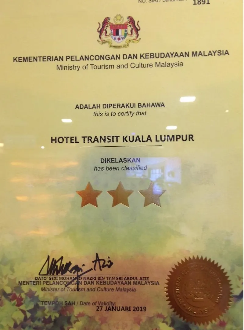 Hotel Transit Kuala Lumpur